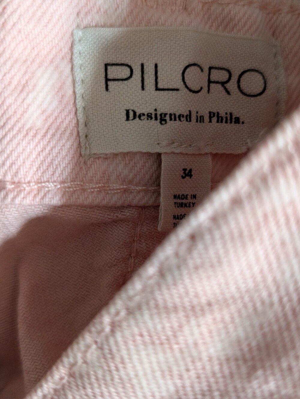 Pilcro A Line Floral Wide-Leg Jeans *34 * nwot - Picture 4 of 6